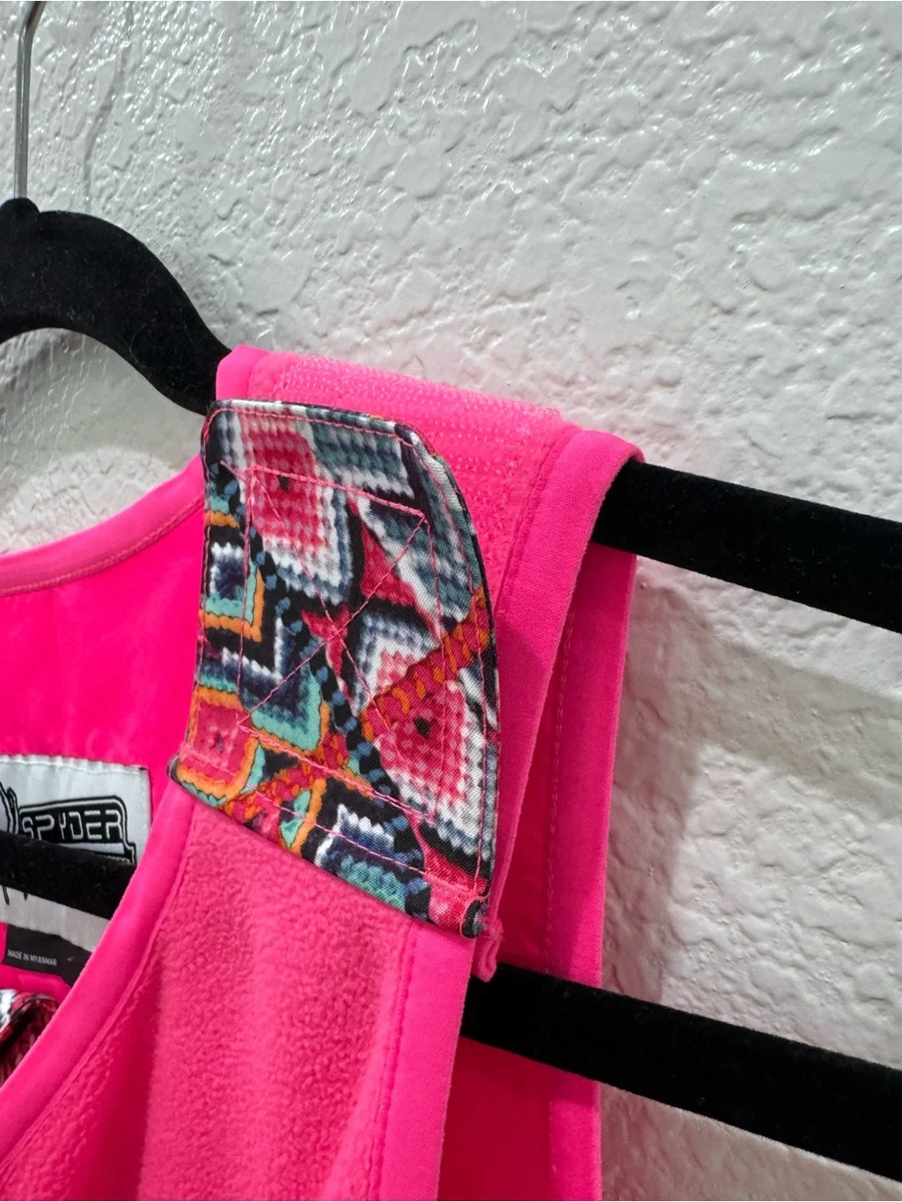 Spyder Girls Ski Bib Snow Pants Pink Fleece Insulated Winter Size 7 Snowboard